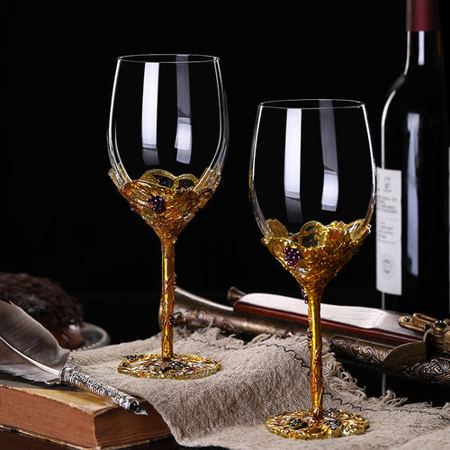 Crystal Glass Decanter And Goblet Set European Style