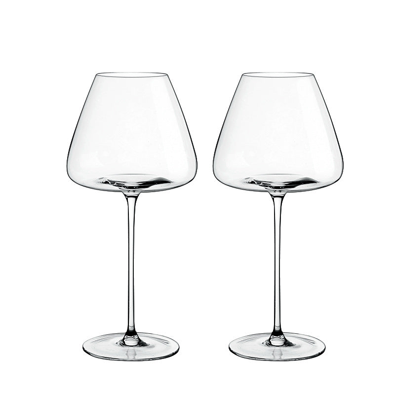Crystal Glass Beverage Goblet For Elegant Table Serving