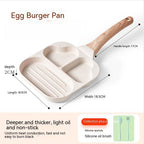 Aluminum Four Hole Frying Pan