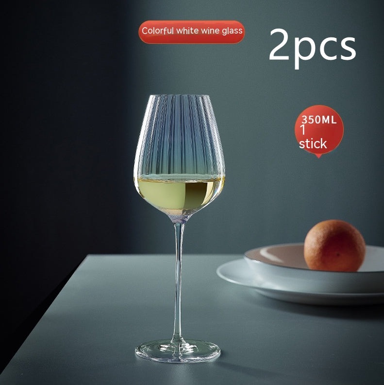 Rainbow Crystal Elegant Drinking Glass Set
