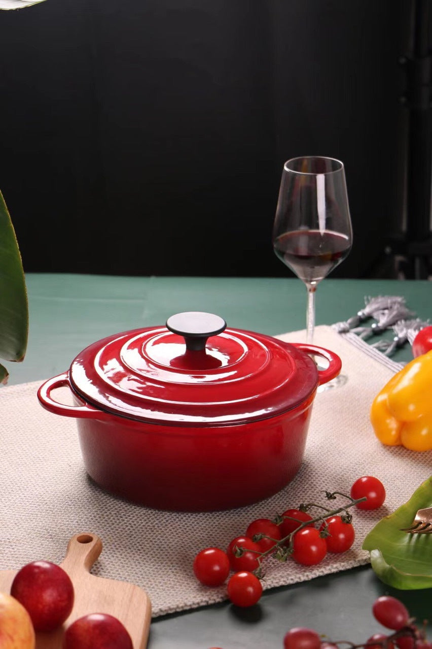 Enamel Cast Iron Universal Stew Pot