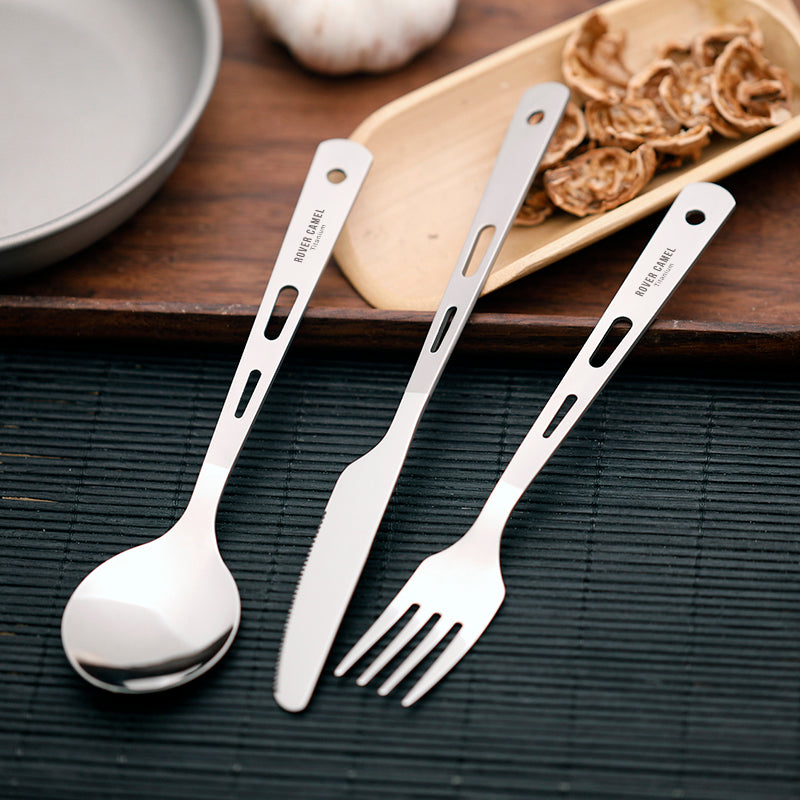 Titanium Travel Cutlery Set
