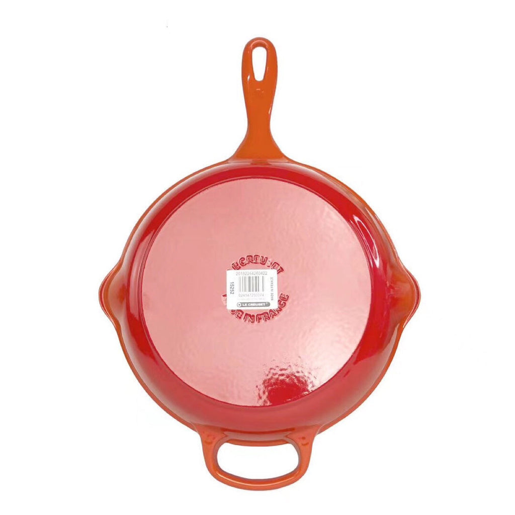 Colorful Cast Iron Enamel Frying Pan