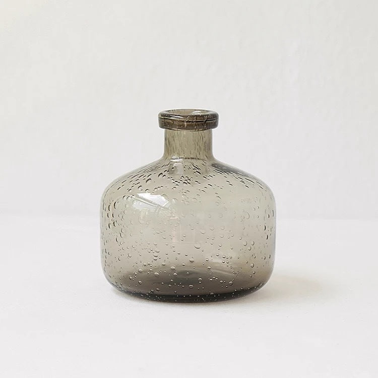 Bubble Glass Vase Home Decor Decoration