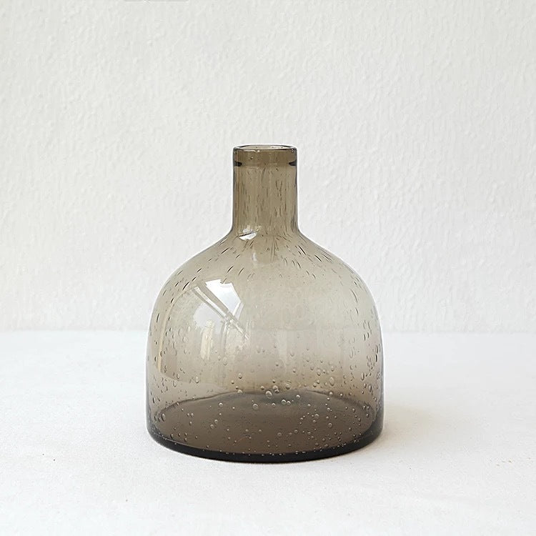 Bubble Glass Vase Home Decor Decoration