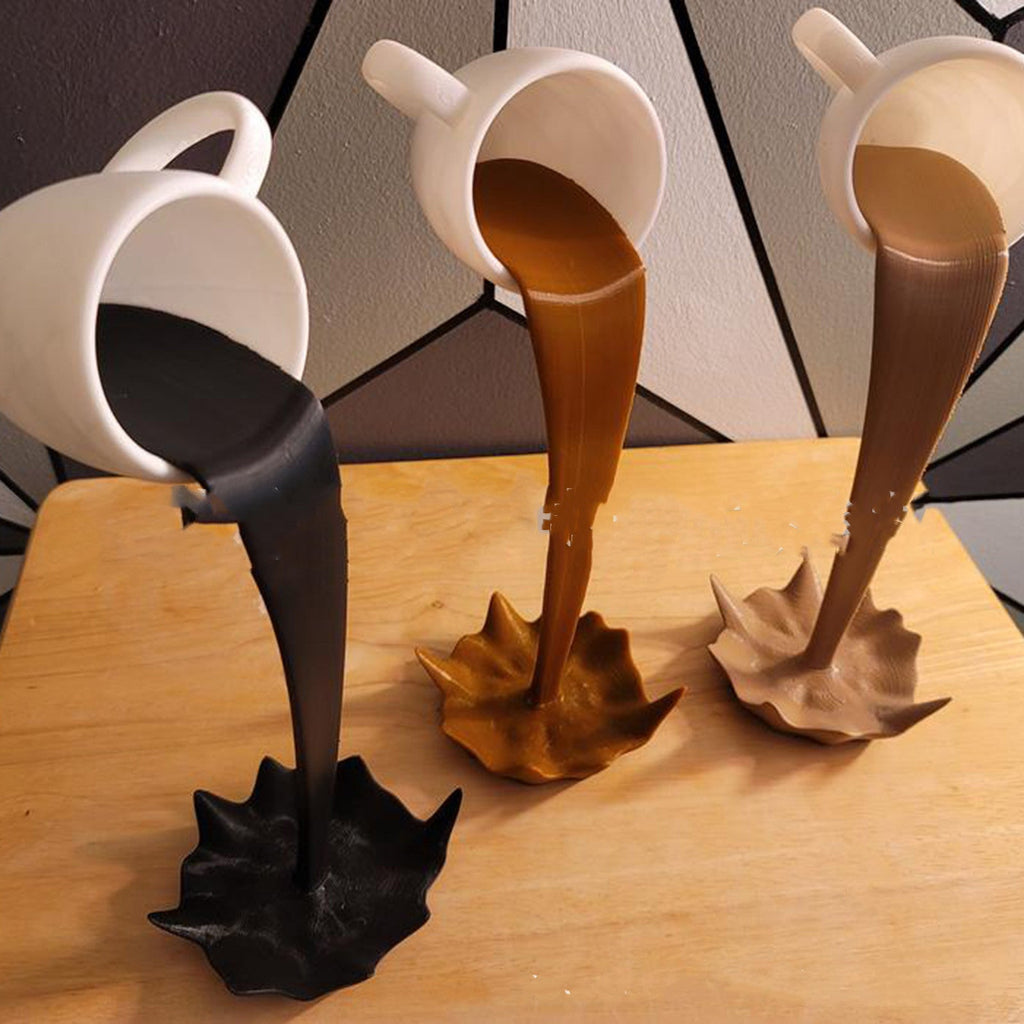 Floating Coffee Cup Kitchen Decoration Ornament