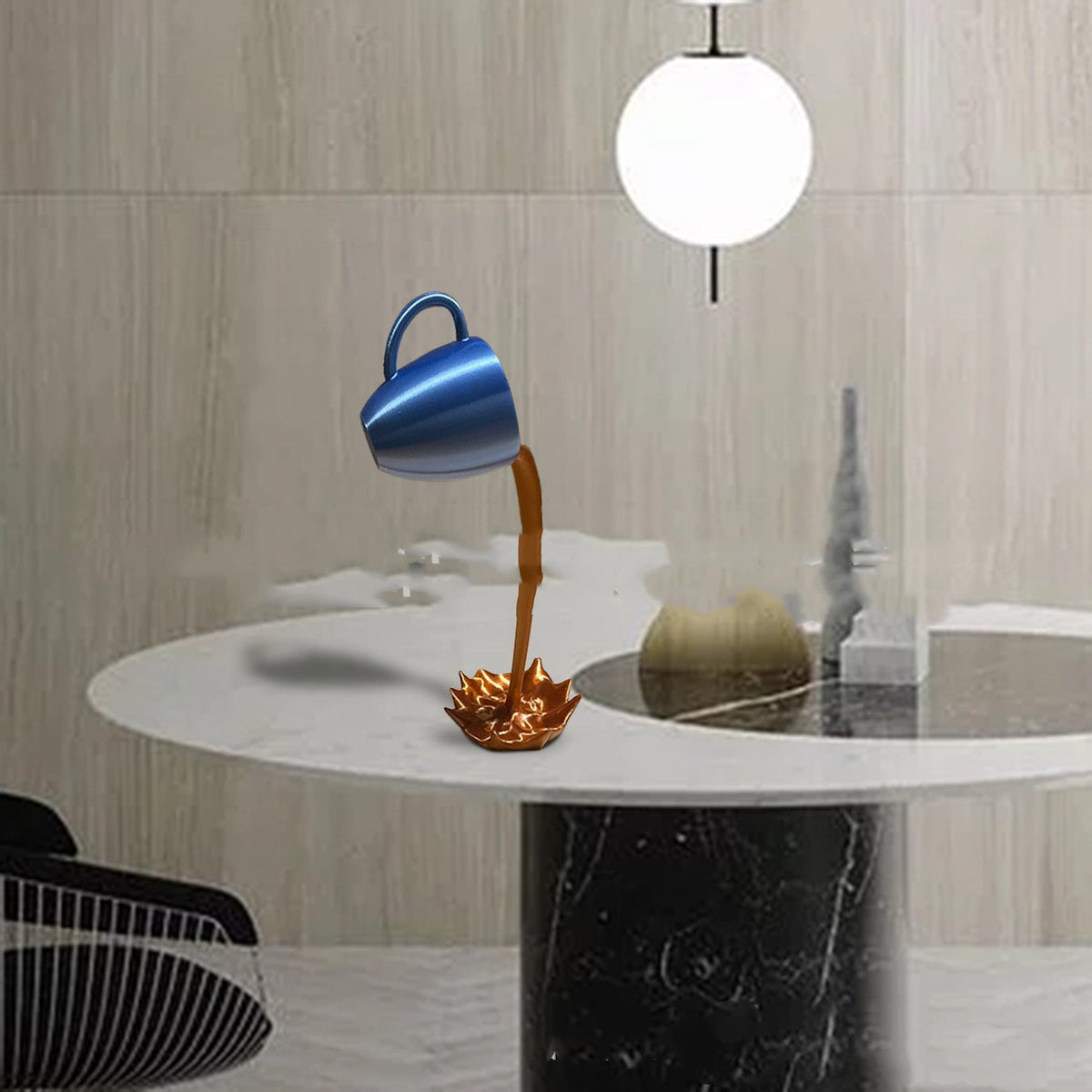 Floating Coffee Cup Kitchen Decoration Ornament