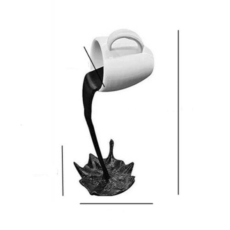 Floating Coffee Cup Kitchen Decoration Ornament
