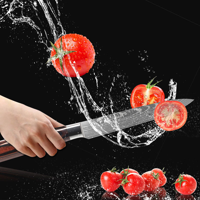 Chef Kitchen Cleaver And Slicing Knife Set