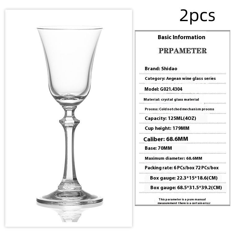 Tulip Crystal Dessert Glass Set