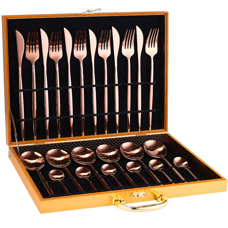 24 Piece Luxury Cutlery Set