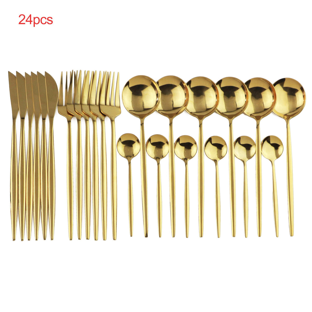 24 Piece Luxury Cutlery Set