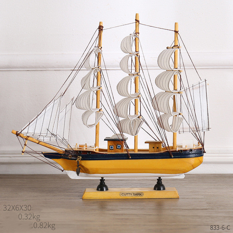 Creative Home Sailing Decoration Craft