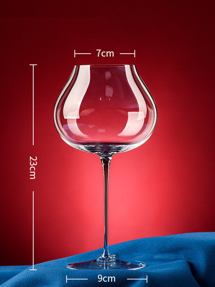 Crystal Pinot Noir Decorative Goblet Glass