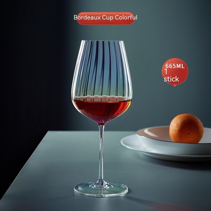 Rainbow Crystal Elegant Drinking Glass Set