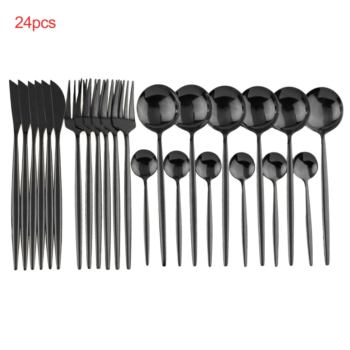 24 Piece Luxury Cutlery Set