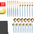 24 Piece Luxury Cutlery Set