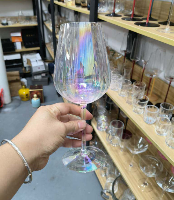 Rainbow Crystal Elegant Drinking Glass Set