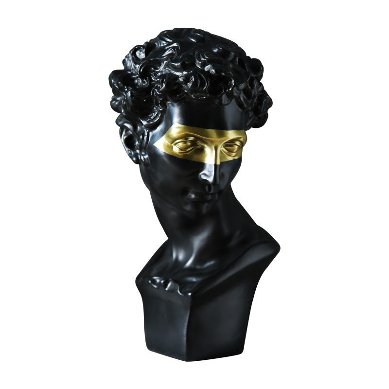 David Sculpture Home Decor Character Decoration
