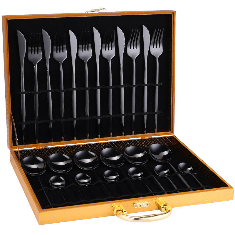 24 Piece Luxury Cutlery Set