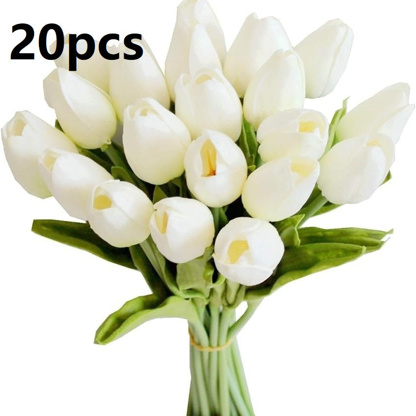 Artificial Tulip Flowers Home Wedding Decoration