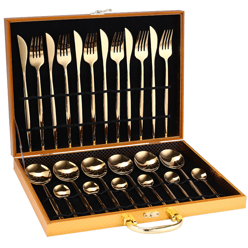 24 Piece Luxury Cutlery Set