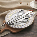 Creative Three-Piece Stainless Steel Cutlery Set