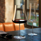 Ultra-Thin European Style Crystal Decorative Goblet Glass