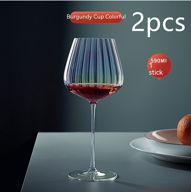 Rainbow Crystal Elegant Drinking Glass Set