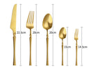 304 Stainless Steel Western Cutlery Set