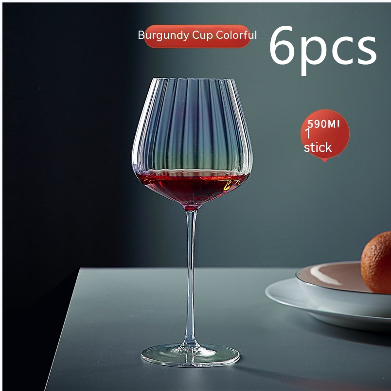 Rainbow Crystal Elegant Drinking Glass Set