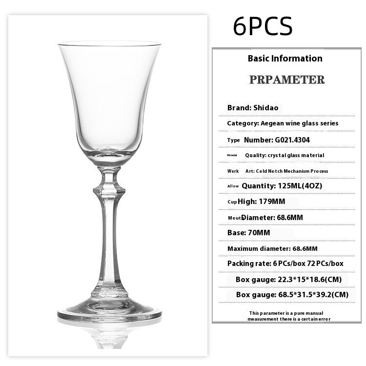 Tulip Crystal Dessert Glass Set