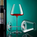 Crystal Glass Beverage Goblet For Elegant Table Serving