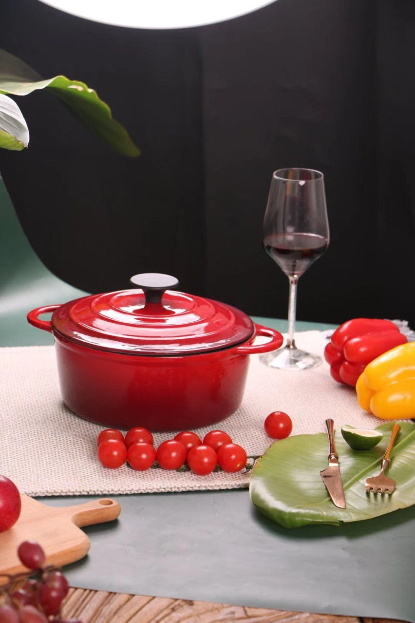Enamel Cast Iron Universal Stew Pot