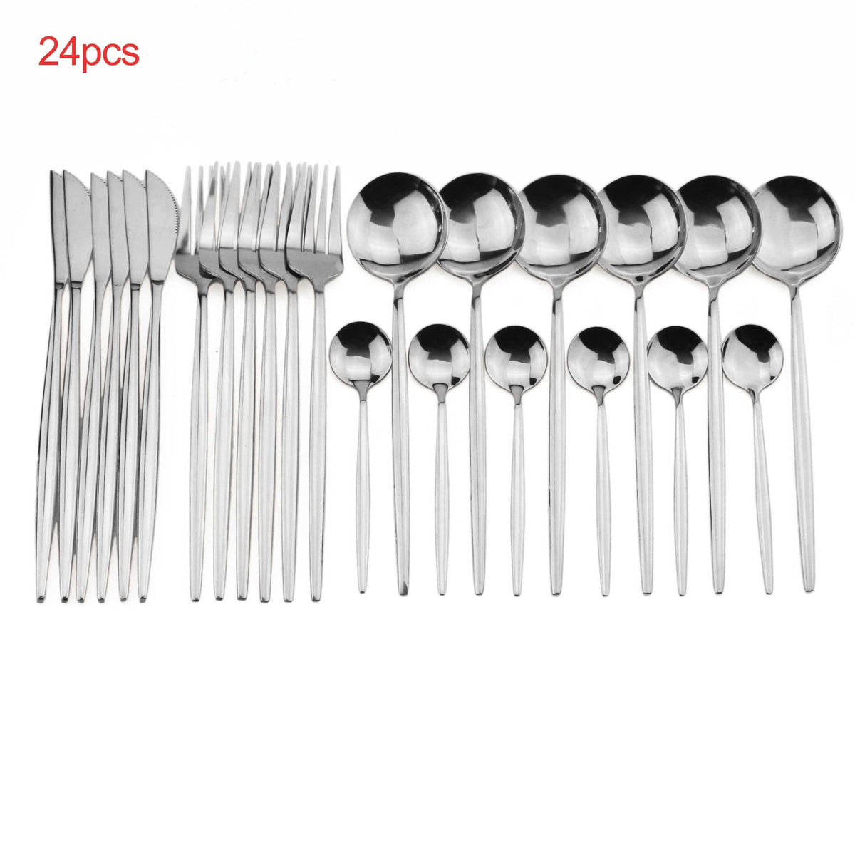 24 Piece Luxury Cutlery Set