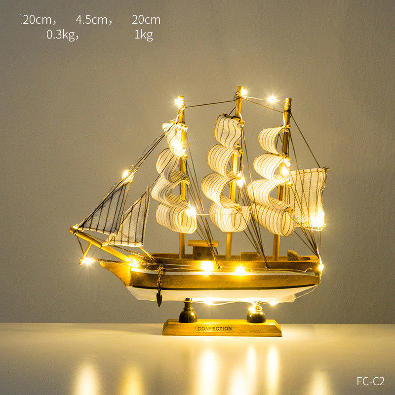 Creative Home Sailing Decoration Craft