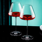 Crystal Glass Beverage Goblet For Elegant Table Serving