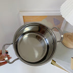 Stainless Steel Stock Pot Steamer Set