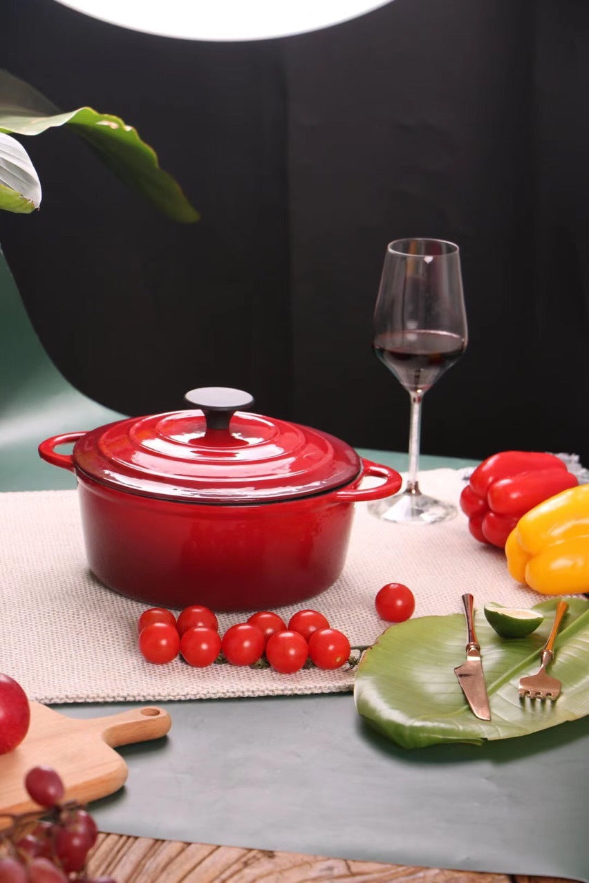 Enamel Cast Iron Universal Stew Pot