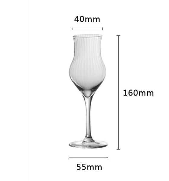 Tulip Crystal Decorative Goblet Glass