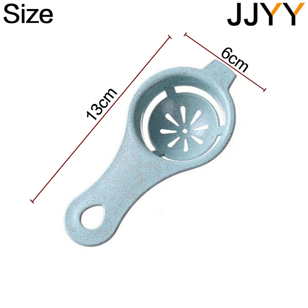 Egg White Separator Holder – DIY Funny Egg Yolk Divider & Sieve Tool