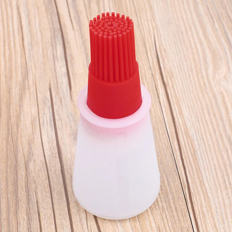 High Temperature Silicone Oil Brush – BBQ & Baking Basting Brush