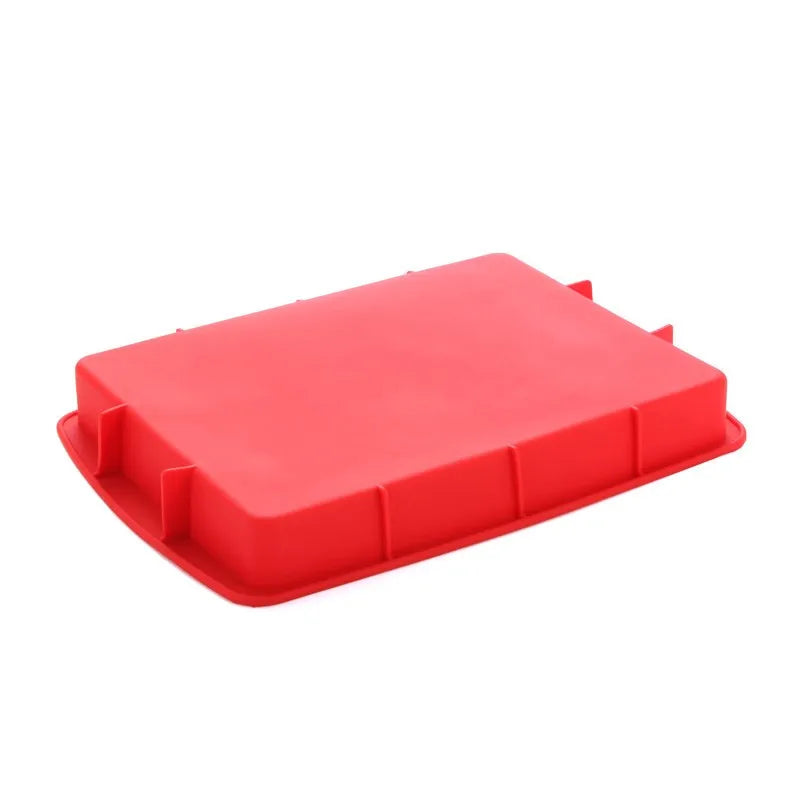Rectangular Silicone Cake Mold – Non-Stick Baking Pan for Cakes & Bread