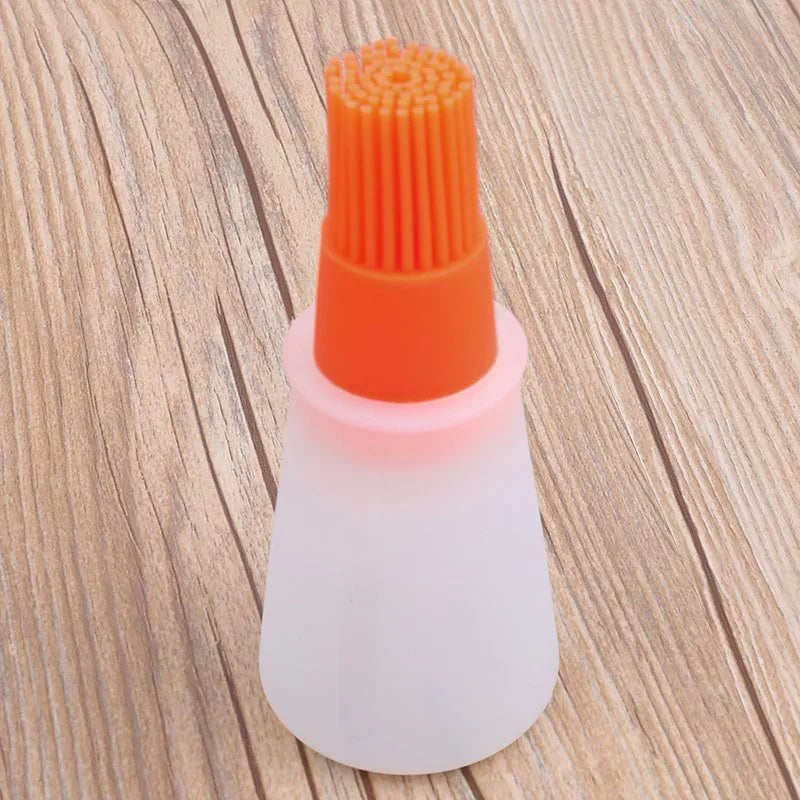 High Temperature Silicone Oil Brush – BBQ & Baking Basting Brush