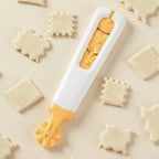 1Pc Handheld Biscuit Roller Cutter – Cookie & Dough Circle Wheel for Pizza, Pastry, and Pie Crust
