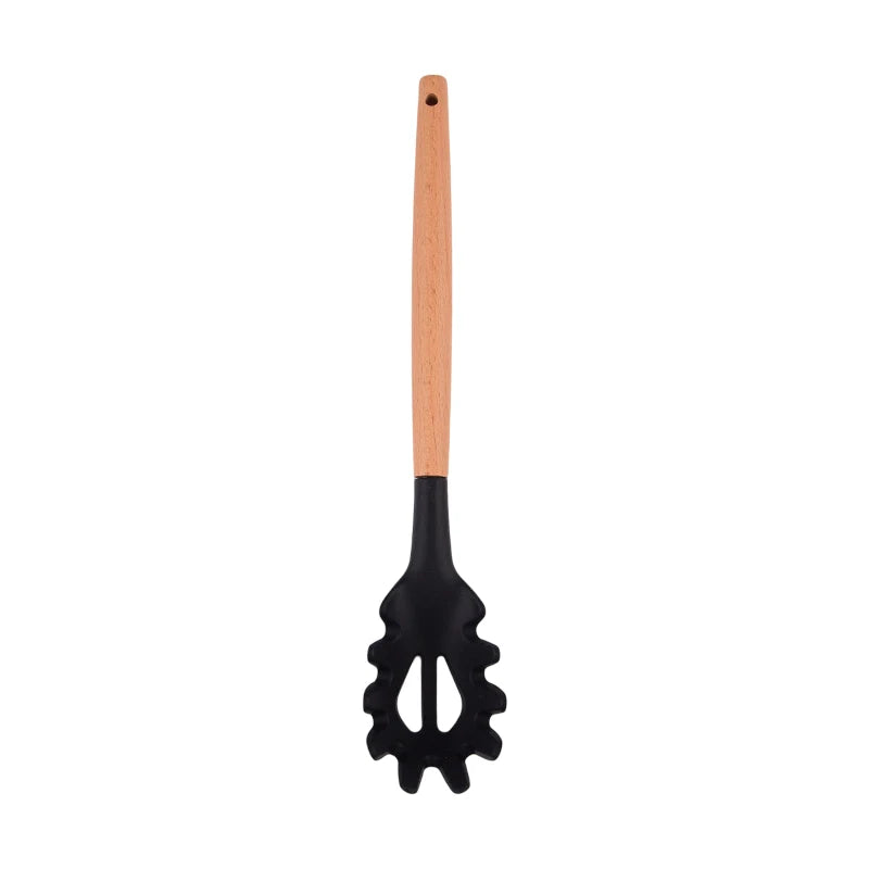 Silicone Noodle Scoop & Pasta Server – Spaghetti Grab Spoon Strainer