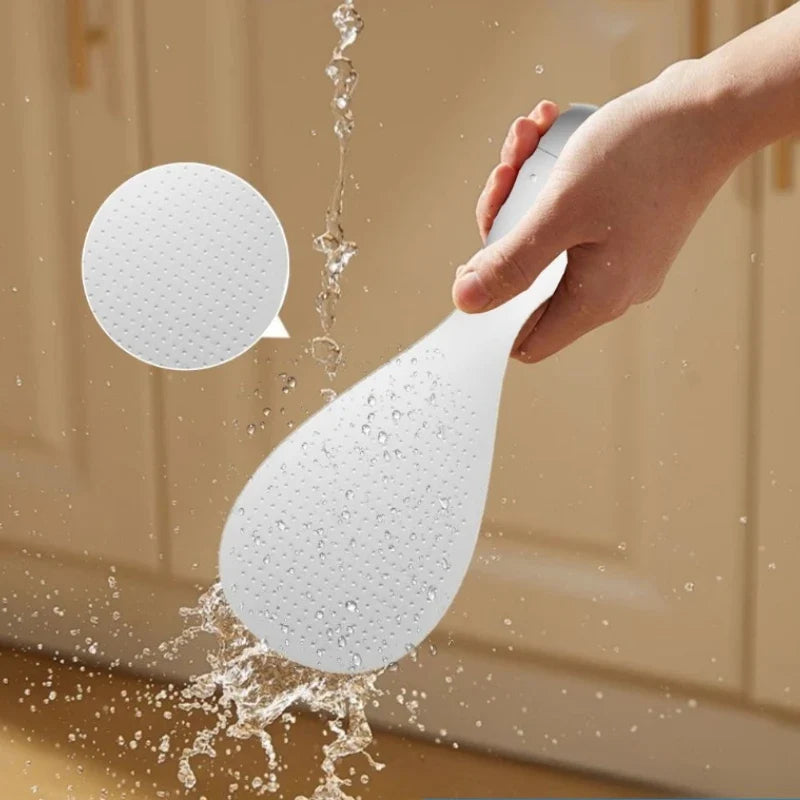 Food-Grade Silicone Rice Spoon – Non-Stick Standing Scooper