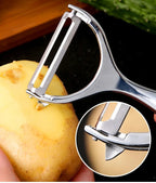 Stainless Steel Vegetable Peeler – Multifunctional Potato & Fruit Peeler for Kitchen Use