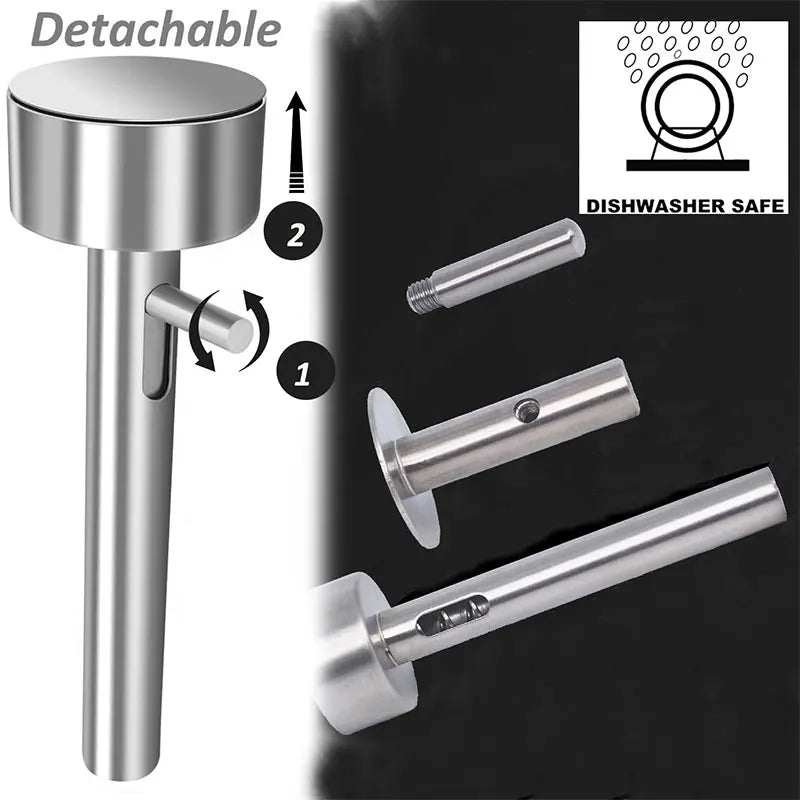 Stainless Steel Falafel Scoop Maker – Professional Meatball & Falafel Mold
