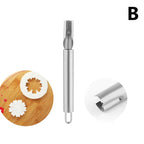 1/3PCS Stainless Steel Carving Knife Set – Fruit & Vegetable Decorative Tools